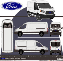 Load image into Gallery viewer, Ford Transit 2017 to 2020 -- LWB van - Mid Roof
