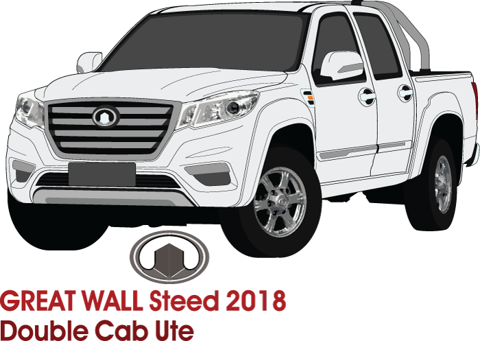GWM Great Wall 2018 to 2020 -- Steed - Double Cab ute