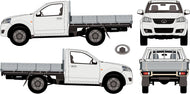 Great Wall V Series 2013 to 2015 -- Single Cab Chassis