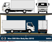 Load image into Gallery viewer, Hino 300 2010 to 2013 -- Slim Body  Box Rear
