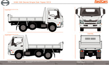 Load image into Gallery viewer, Hino 300 2013 to 2018 -- Single Cab - Tipper
