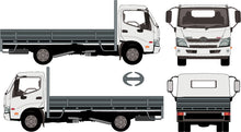 Load image into Gallery viewer, Hino 300 2013 to 2018 -- Single Cab - Tray
