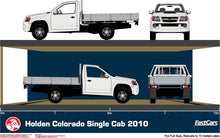 Load image into Gallery viewer, Holden Colorado 2010 to 2013 --  Single Cab  Cab Chassis
