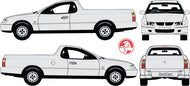 Holden Commodore 2003 to 2004 -- VU Ute