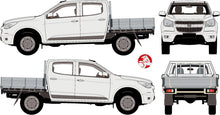 Load image into Gallery viewer, Holden Colorado 2013 to 2015 -- Double Cab  Cab Chassis
