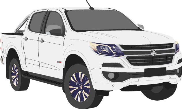 Holden Colorado 2017 to 2020 -- Double Cab Pickup Ute