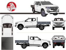 Load image into Gallery viewer, Holden Colorado 2017 to 2020 -- Space Cab  Cab Chassis
