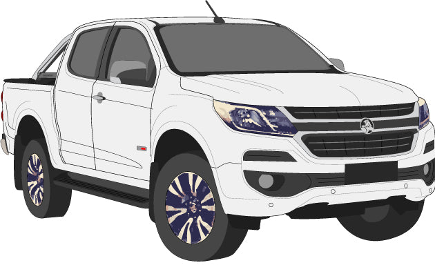 Holden Colorado 2017 to 2020 -- Space Cab Pickup Ute