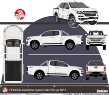 Load image into Gallery viewer, Holden Colorado 2017 to 2020 -- Space Cab Pickup Ute
