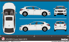 Load image into Gallery viewer, Holden Cruze 2015 to 2017 -- 4 Door Hatch
