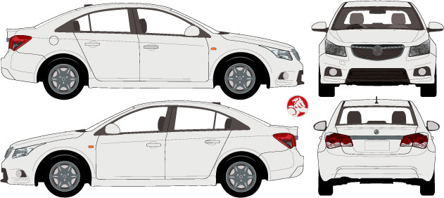 Holden Cruze 2013 to 2015 -- Sedan