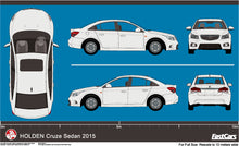 Load image into Gallery viewer, Holden Cruze 2015 to 2017 -- Sedan
