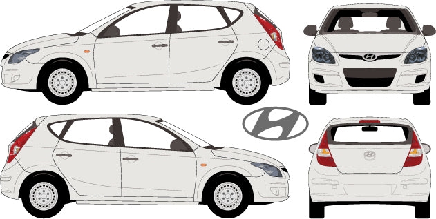 Hyundai i30 2010 to 2013 -- 5 Door Hatch