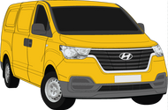 Hyundai iLoad 2020 to 2022 -- Cargo Van  Barn Doors