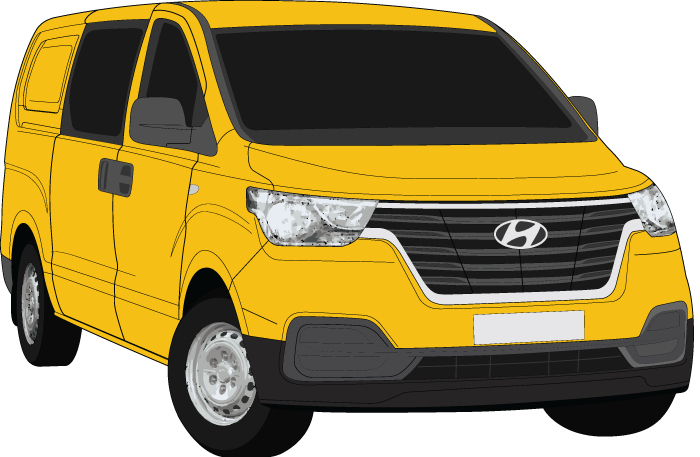 Hyundai iLoad  2020 to 2022 Crew Van  - Barn Doors