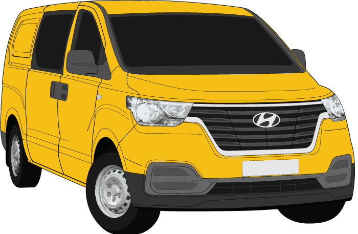 Hyundai  iLoad  2020 to 2022 Crew Van  Lift up Rear Door