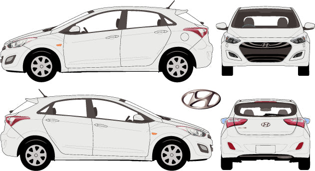 Hyundai i30 2013 to 2015 -- 5 Door Hatch