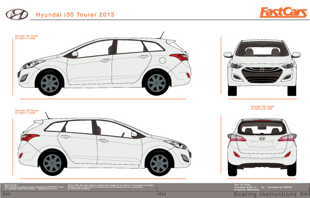 Hyundai i30 2013 to 2015 -- Tourer (Station Wagon)