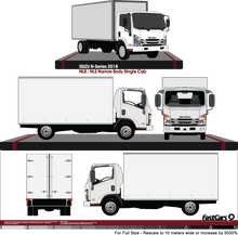 Load image into Gallery viewer, Isuzu N-Series 2018 to Current -- Single Cab   NLR/NLS Narrow Body
