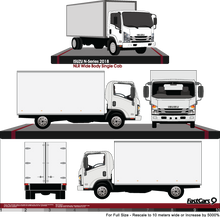 Load image into Gallery viewer, Isuzu N-Series 2018 to Current -- Single Cab  NNR/NPR/NQR  Wide Body
