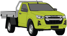 Load image into Gallery viewer, Isuzu D-Max 2021 to Current -- Single Cab - Cab Chassis SX
