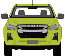 Load image into Gallery viewer, Isuzu D-Max 2021 to Current -- Single Cab - Cab Chassis SX
