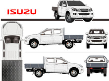 Load image into Gallery viewer, Isuzu D-Max 2017 to 2021 -- Double Cab  Cab Chassis
