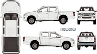 Isuzu D-Max 2015 to 2017-- Double Cab Pickup ute