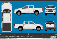 Load image into Gallery viewer, Isuzu D-Max 2015 to 2017-- Double Cab Pickup ute
