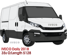 Load image into Gallery viewer, Iveco Daily 2018 to 2021 -- SWB 35s -- overall length 5128
