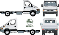Iveco Daily 2004 to 2007 -- Single Cab Chassis