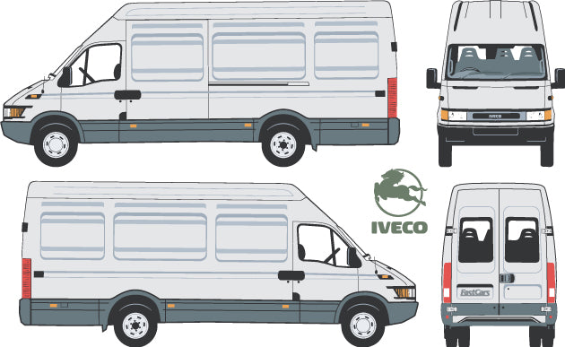 Iveco Daily 2004 to 2007 -- LWB Van High Roof