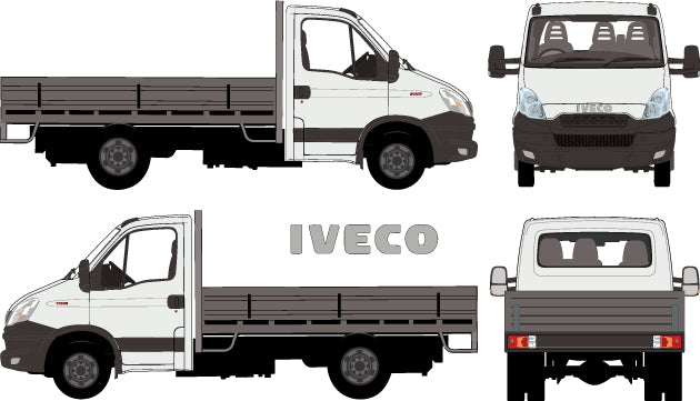 Iveco Daily 2014 to 2018 -- Single Cab Chassis