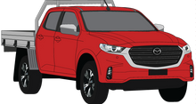 Load image into Gallery viewer, Mazda BT-50 2021 to Current -- Double Cab Chassis XT
