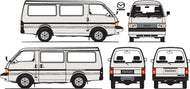 Mazda E2000 2000 to 2004 -- MWB Van
