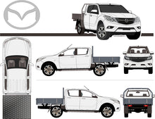 Load image into Gallery viewer, Mazda BT-50 2017 to 2021 -- Double Cab Cab Chassis
