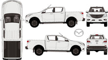 Load image into Gallery viewer, Mazda BT-50 2015 to 2017 -- Double Cab Pickup
