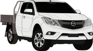 Mazda BT-50 2017 to 2021 --  Extra Cab Cab Chassis