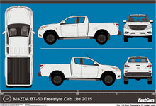 Load image into Gallery viewer, Mazda BT-50 2015 to 2017 --  Extra Cab Pickup Ute
