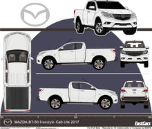 Load image into Gallery viewer, Mazda BT-50 2017 to 2021 --Extra Cab Pickup Ute
