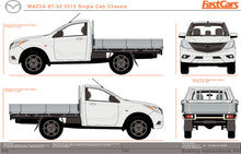 Load image into Gallery viewer, Mazda BT-50 2013 to 2015 -- Single Cab Chassis
