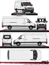Load image into Gallery viewer, Mercedes Sprinter 2018 to Current -- LWB - High Roof
