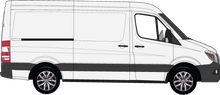 Load image into Gallery viewer, Mercedes Sprinter 2018 to Current -- MWB - Low Roof
