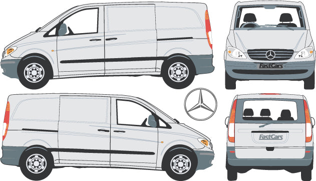 Mercedes Vito 2004 to 2013 --  SWB van