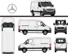 Load image into Gallery viewer, Mercedes Sprinter 2017 to 2018 -- SWB Van - Low Roof
