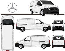 Load image into Gallery viewer, Mercedes Vito 2017 to 2022 -- LWB van
