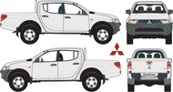 Mitsubishi Triton 2007 to 2010 -- Double Cab ute