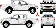 Mitsubishi Triton 2010 to 2015 -- Double Cab ute