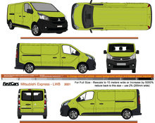 Load image into Gallery viewer, Mitsubishi Express 2021 to Current -- LWB
