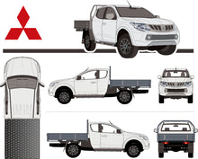Load image into Gallery viewer, Mitsubishi Triton 2017 to 2020 -- Club Cab - Cab Chassis

